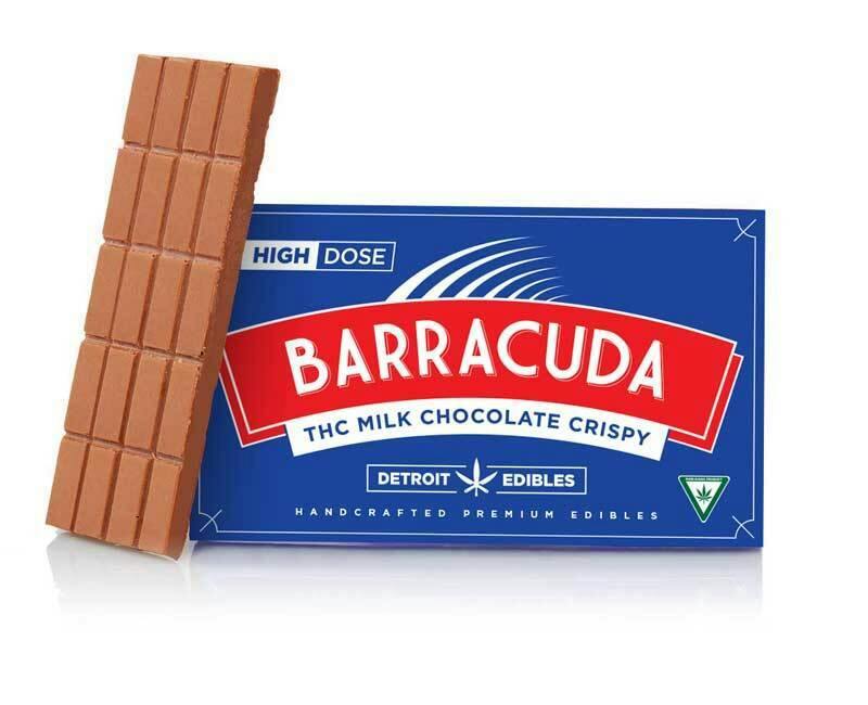 Barracuda Bar | Crispy Milk Chocolate | 200mg | 20ct | 10mg/ea