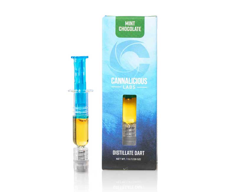 Cannalicious Labs Mint Chocolate Distillate Dart 1g