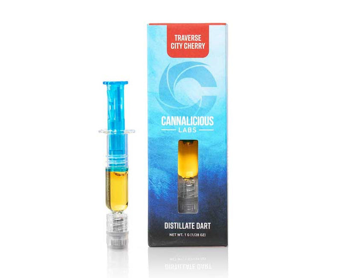 Cannalicious Labs Traverse City Cherry Distillate Dart 1g