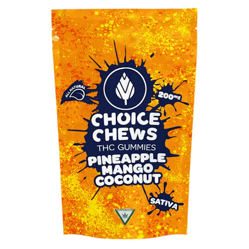 Choice Chews Pineapple Mango Coconut 200mg