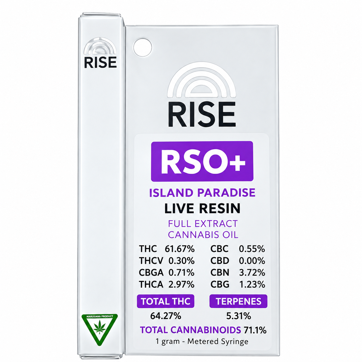 Rise 1g RSO Dart Island Paradise