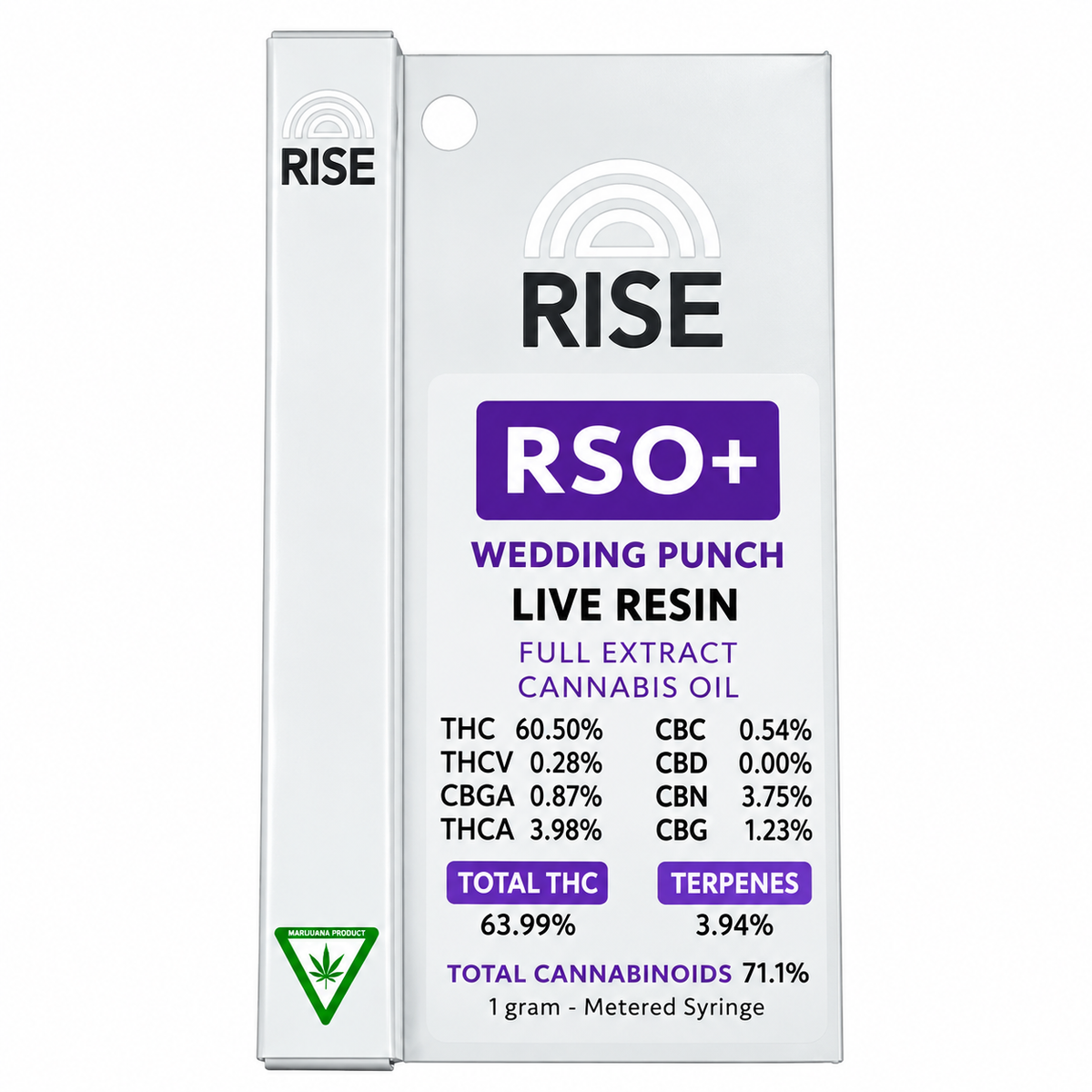 Rise 1g RSO Dart Wedding Punch
