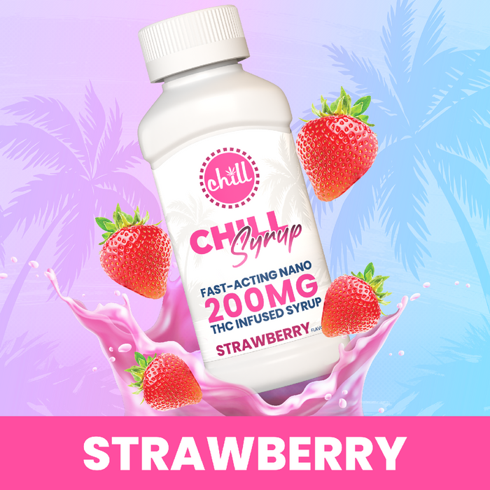 Strawberry Syrup Tincture | 200mg THC | MI